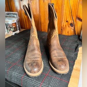 Ariat Brown Western Leather Boots